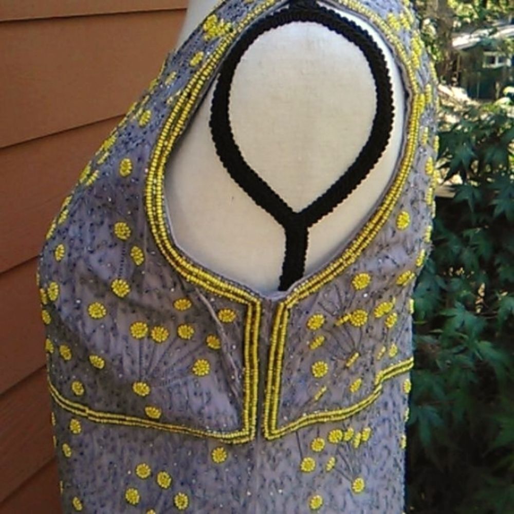 NWT French Connection Beaded Dress - Picture 3 of 14